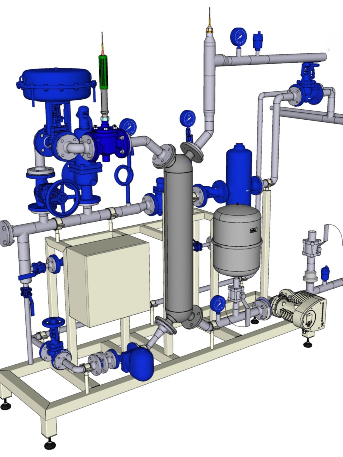 Skid tekening Hylkema RVS